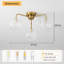 Glass Semi Flush Mount-1894240148