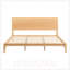 Lit plateforme en bois de bambou de taille moyenne Mid-Century de 12 po avec support en lattes de bois, aucun sommier requis, assemblage facile-1890079731-1890079735