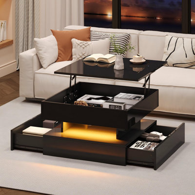 Lift Top Coffee Table with Storage