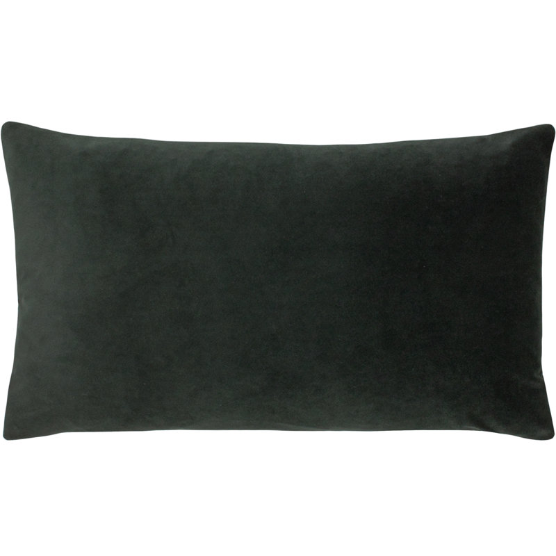 Sunningdale Cushion, Charcoal, 30cm x 50cm, Rectangular