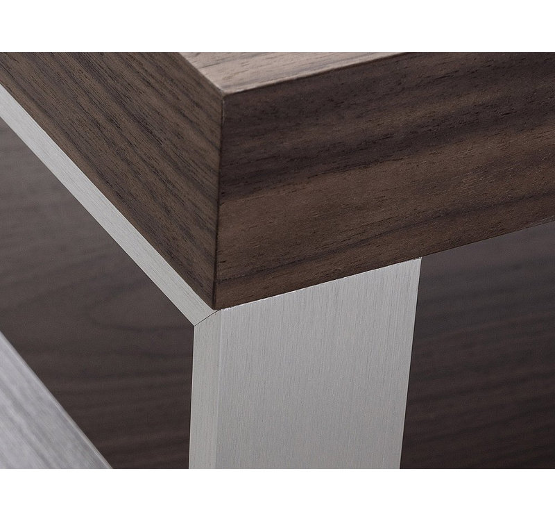 Solid Coffee Table with Storage