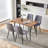 Lawanda Dining Table Set With 4 Chairs-1326761801
