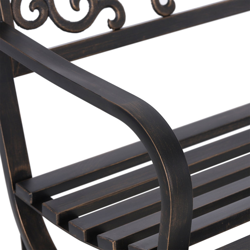Landy Metal Park Bench