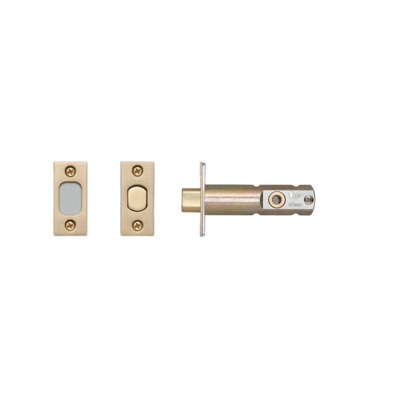 Privacy Bolt / Thumbturn Lock, Brass, 2.375"