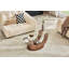 Table basse en verre - Table d'appoint de salon minimaliste moderne-2082808427