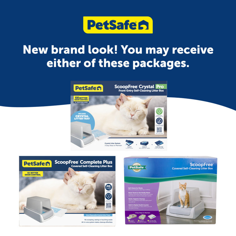 PetSafe® ScoopFree™ Covered Self-Cleaning Litter Box Second Generation &  Reviews