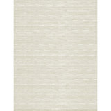 Hand Knotted Abstract Area Rug in Vanilla/White