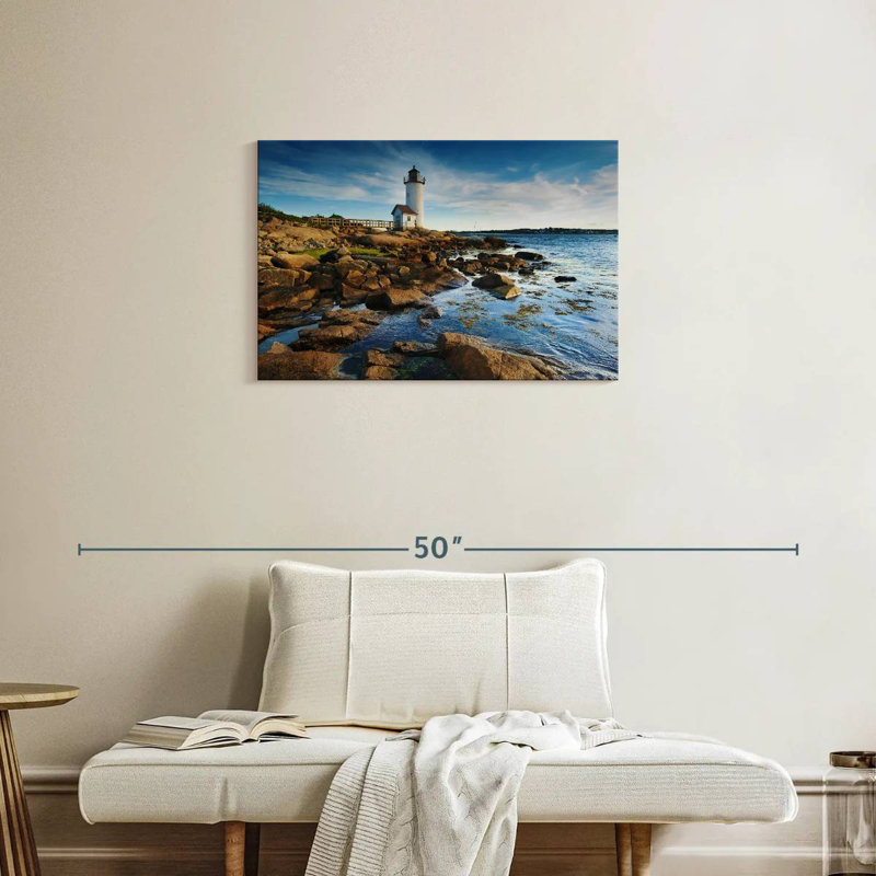 Phare Aletra Annisquam, H 20 po x l 30 po
