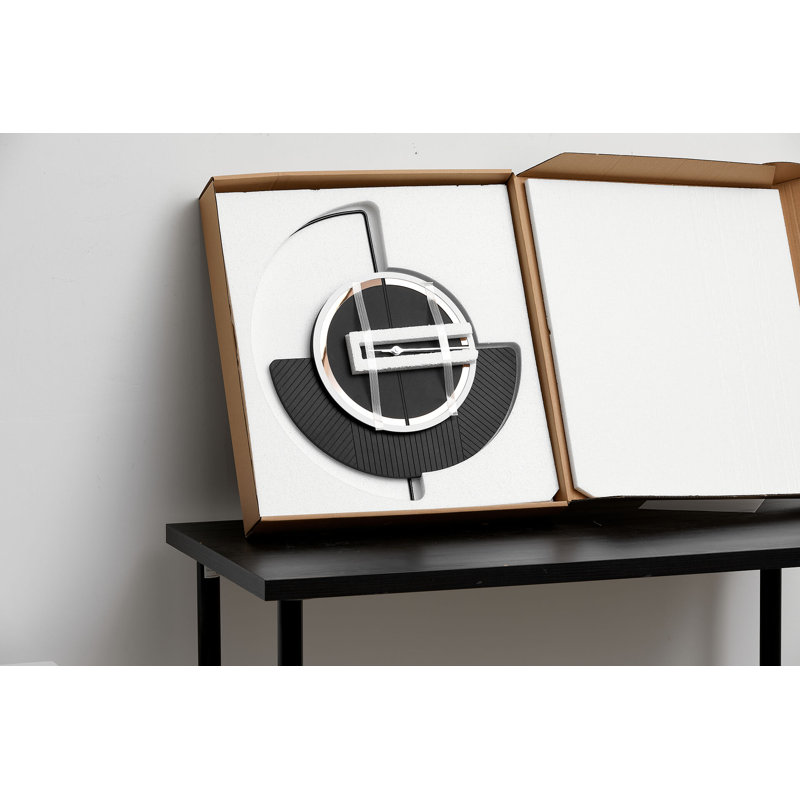 The Passenger Ashil Wall Clock, Black