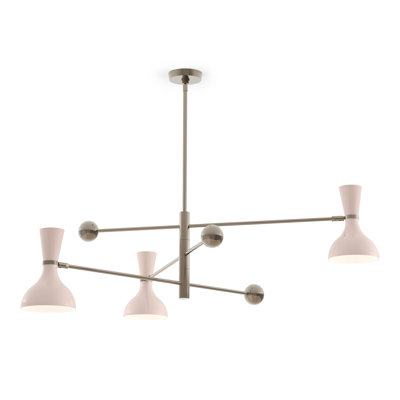 Luminaire suspendu Spoutnik 3 lumières Clare