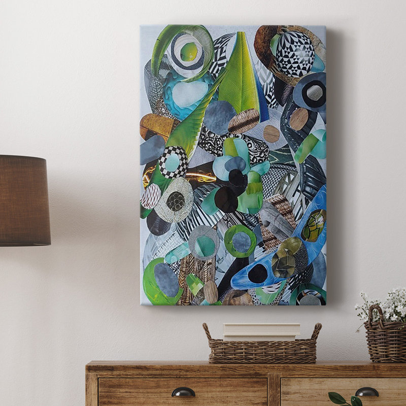 «Siesta Beach Glass», reproduction sur toile tendue, H 18 po x l 12 po x P 1 po