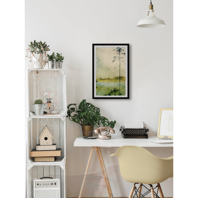 The Wild Lake by Marmont Hill - Single Picture Frame Painting, 45cm H x 38cm W x 3.81cm D