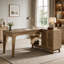 Bureau en L avec armoire de rangement, bureau de coin pour ordinateur à domicile-1137178277