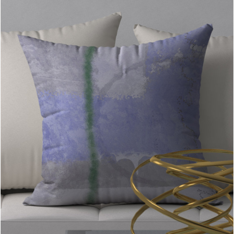 Housse de coussin décorative carrée en épinette véritable, 20 po X 20 po