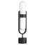 Lampe de table en forme de pilule avec abat-jour en verre laiteux blanc Adams-107232620