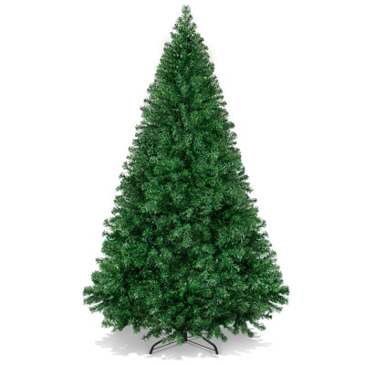 Premium Artificial Pine Christmas Tree w/ Foldable Metal Base
