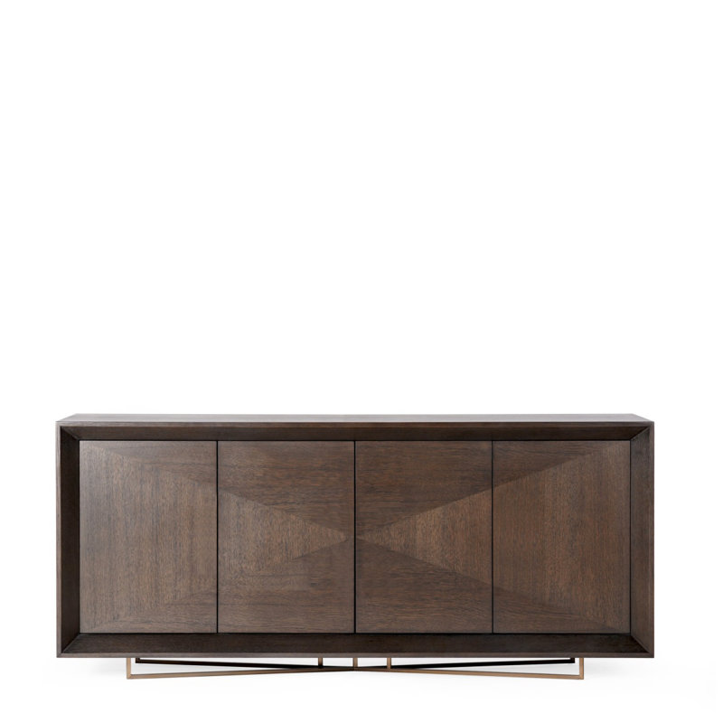Sonesta 70.87'' Solid Wood Sideboard, 	Mocha