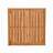 6 Piece Patio Conversation Set (Teak; Beige)