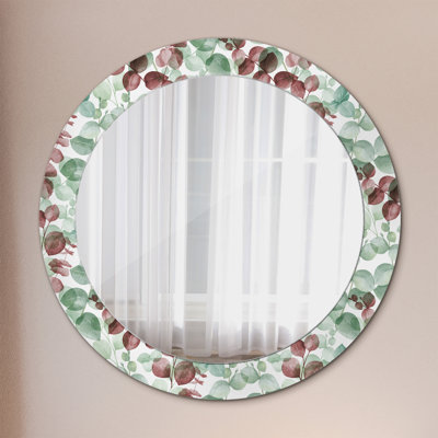 Huldar Glass Flat Wall Mirror