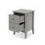 Uma 2 Drawer Bedside Table-1411045745