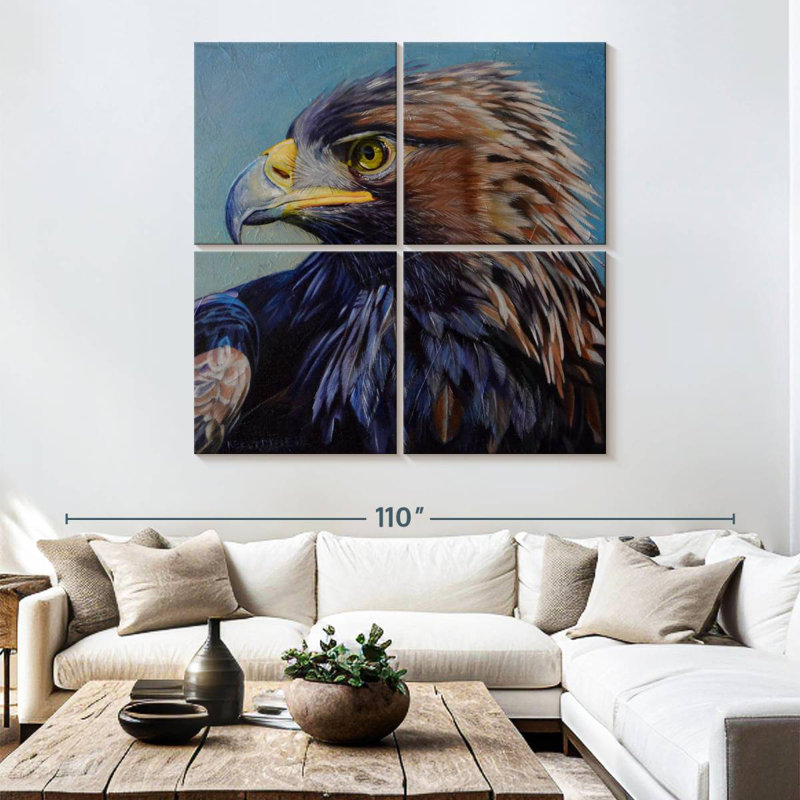 Brampt Golden Eagle, 74" H x 74" W