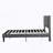 Upholstered Platform Bed Frame ,Wood Slat Support, Easy Assembly