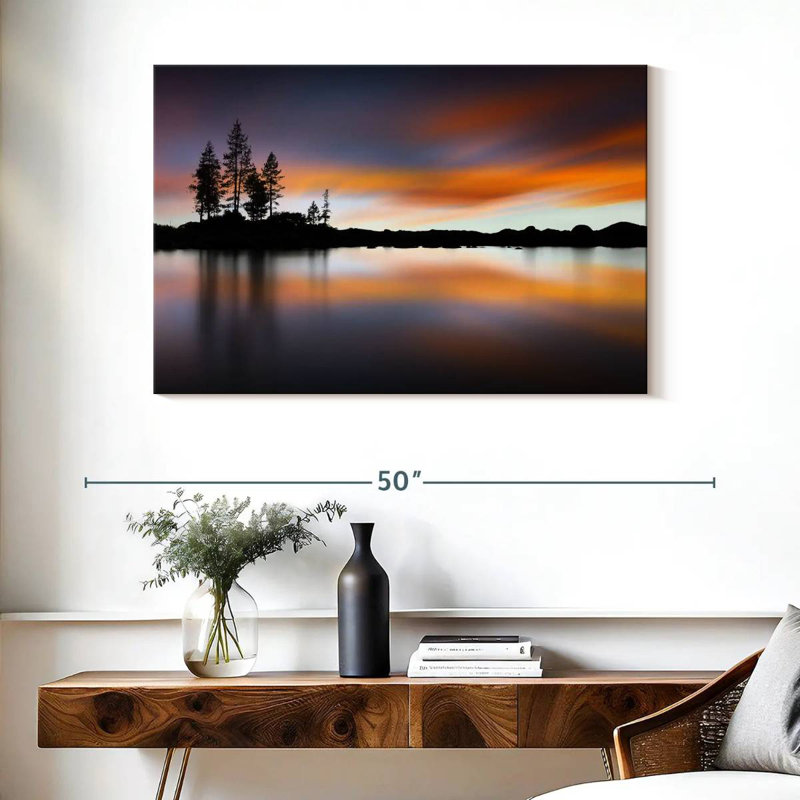 Alvord Smooth Waters, lac Tahoe, H 26 po x l 39 po