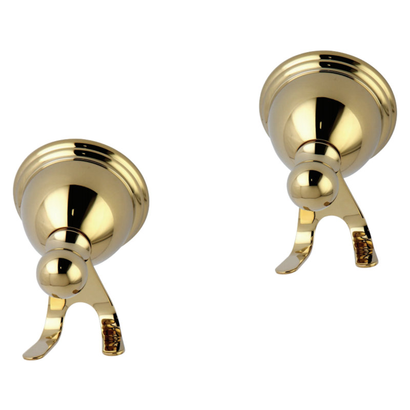 Kingston Brass Restoration Robe Hook, Polished Brass