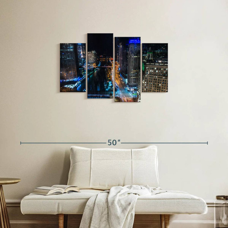Chicago nights Sireci, H 22 po x l 36 po