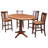 Dibora Counter Height Extendable Solid Wood Dining Set-905984059-905984052