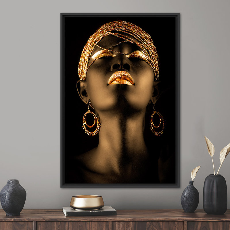 Print on Canvas, Black Floater Framed, 20 cm H x 30 cm W