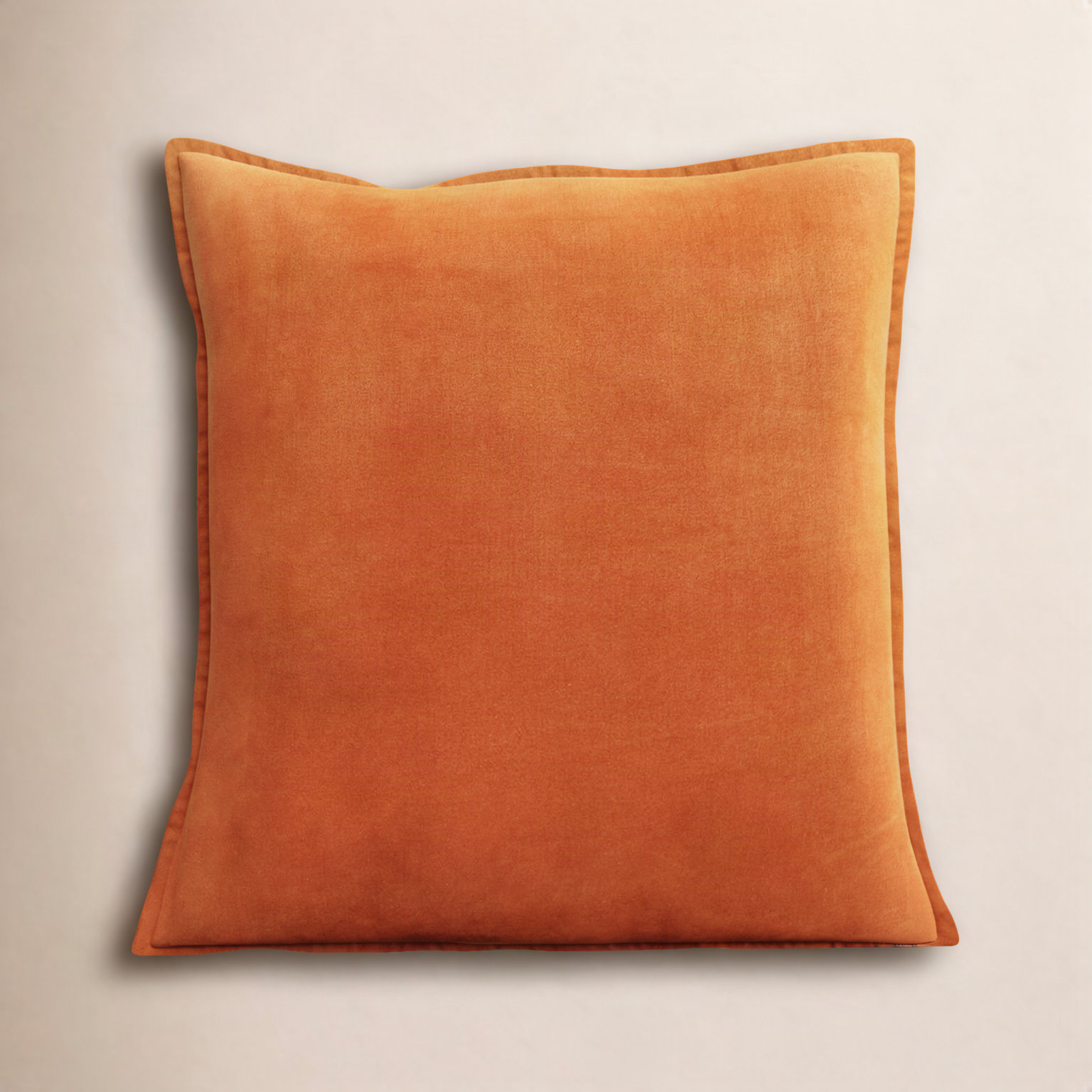 Edgar Pillow Cover, Square 20", Camel, Pillow Cover Only - No Insert