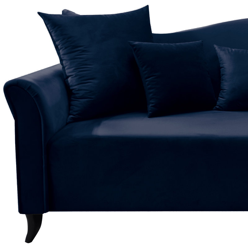 4 Seater Sofa, Navyblue