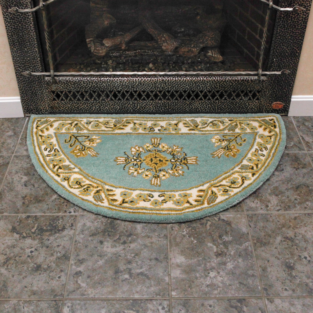 Innocenzio Hand Tufted Wool Oriental Indoor Rug World Menagerie