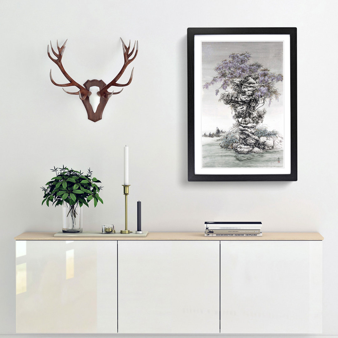 Wisteria Tree by Yuan Yao - Framed Print