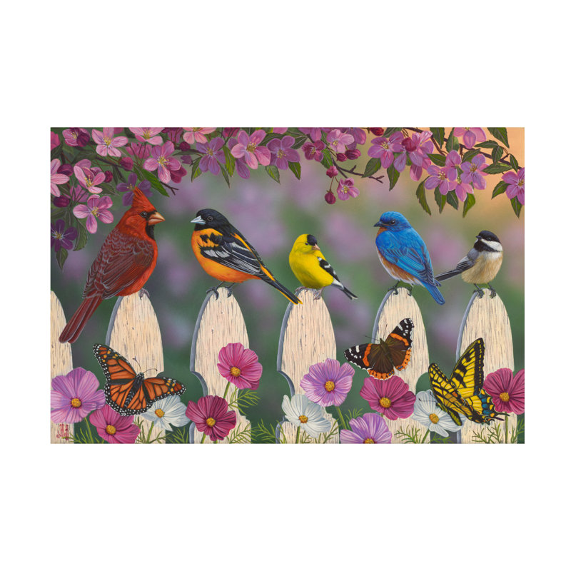 «Jeff Hoff Springtime Ensemble», art sur toile, H 12 po x l 19 po