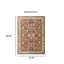 Tapis rectangulaire en polypropylène brun rouge de 62,99 po-604018773