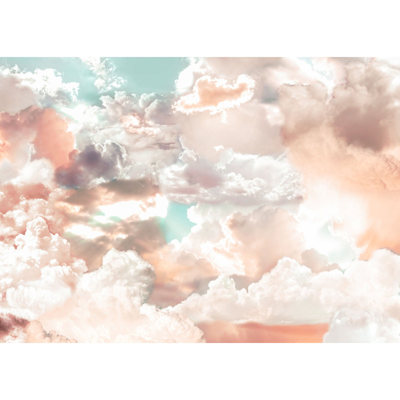 Mellow Clouds Wall Mural