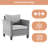Sinkler 6 Piece Wicker Sofa Seating Group with Cushions and Rocking Swivel Chairs-873275099-873275100