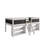 TWIN SIZE WOODEN LOFT BED IN WHITE-1420488017