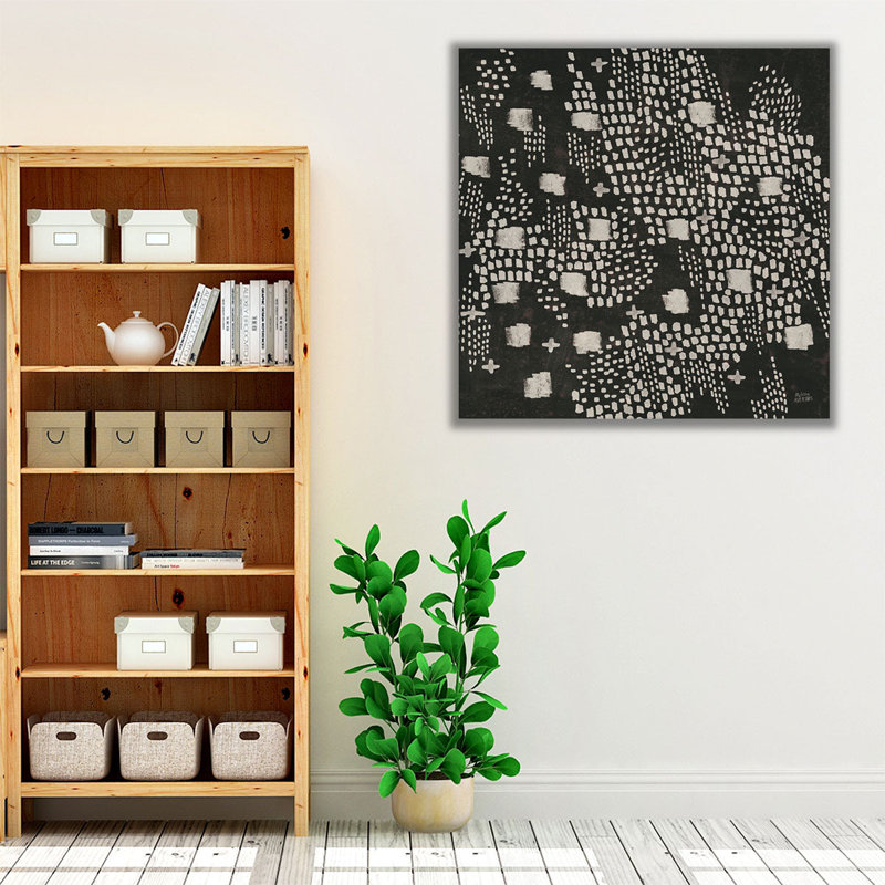 «Dots and Blocks», reproduction d'art sur toile, H 30 po x l 30 po