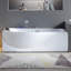 TB6227400190526TB&Size 25.2 " W Floor Mounted Whirlpool Acrylic Bathtub-137981133