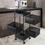 79cm H x 33cm W Utility Cart with Wheels