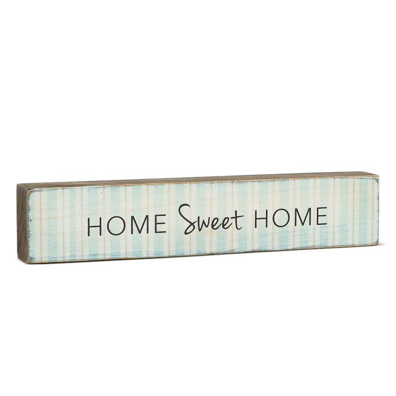 Enseigne en bloc empilable Evangelista Home Sweet Home
