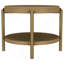 Table de bout ronde avec plateau de rangement Benson