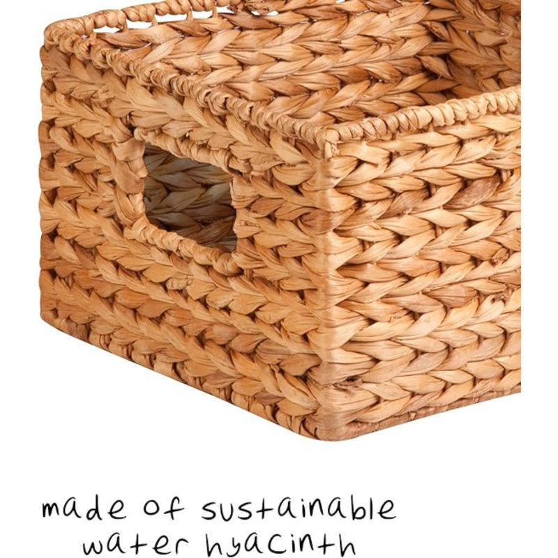 Moraga 3 Piece Wicker/Rattan Basket Set