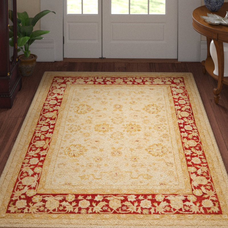 Tingley Hand Tufted Wool Oriental Rug, Rectangle 5' x 8'