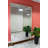 LiteMirror with Wood Frame and Rolling Stands-67138354