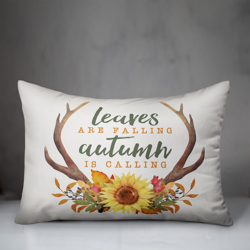  Coussin lombaire Leaves Are Falling