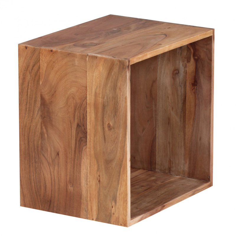 Marshfield Solid Wood Pedestal End Table